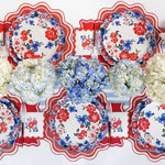Summer Floral Dessert Plates by Gatherings by Curated Paperie at Confetti Gift and Party Tuscaloosa Alabama