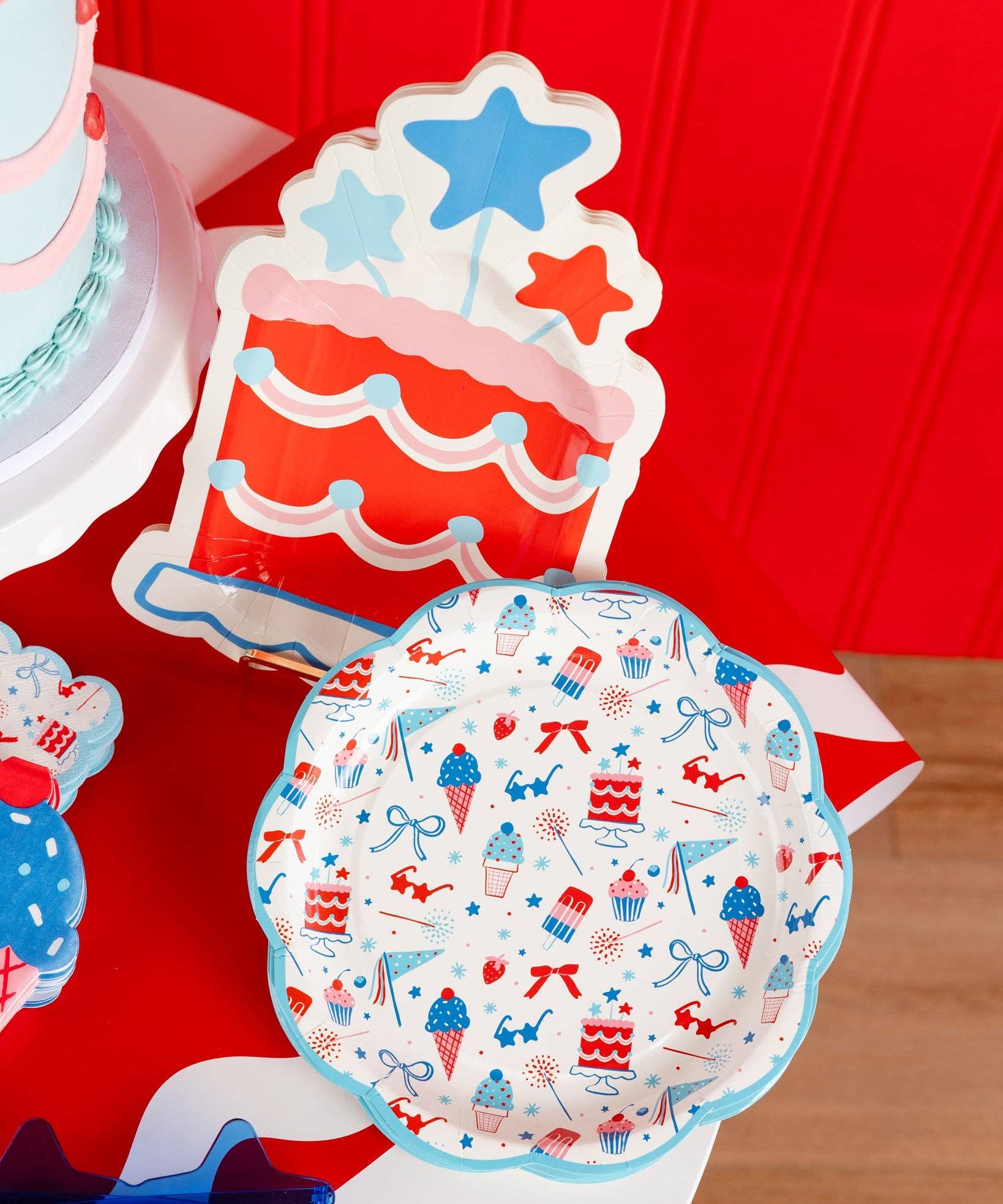 Summer Treats 9" Plate by My Mind’s Eye at Confetti Gift and Party Tuscaloosa Alabama