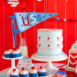 Summertime Pattern Cocktail Napkin by My Mind’s Eye at Confetti Gift and Party Tuscaloosa Alabama