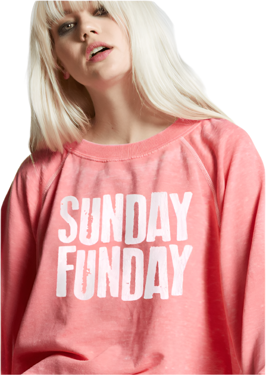 Sunday Funday Sweatshirt by Recycled Karma at Confetti Gift and Party Tuscaloosa Alabama