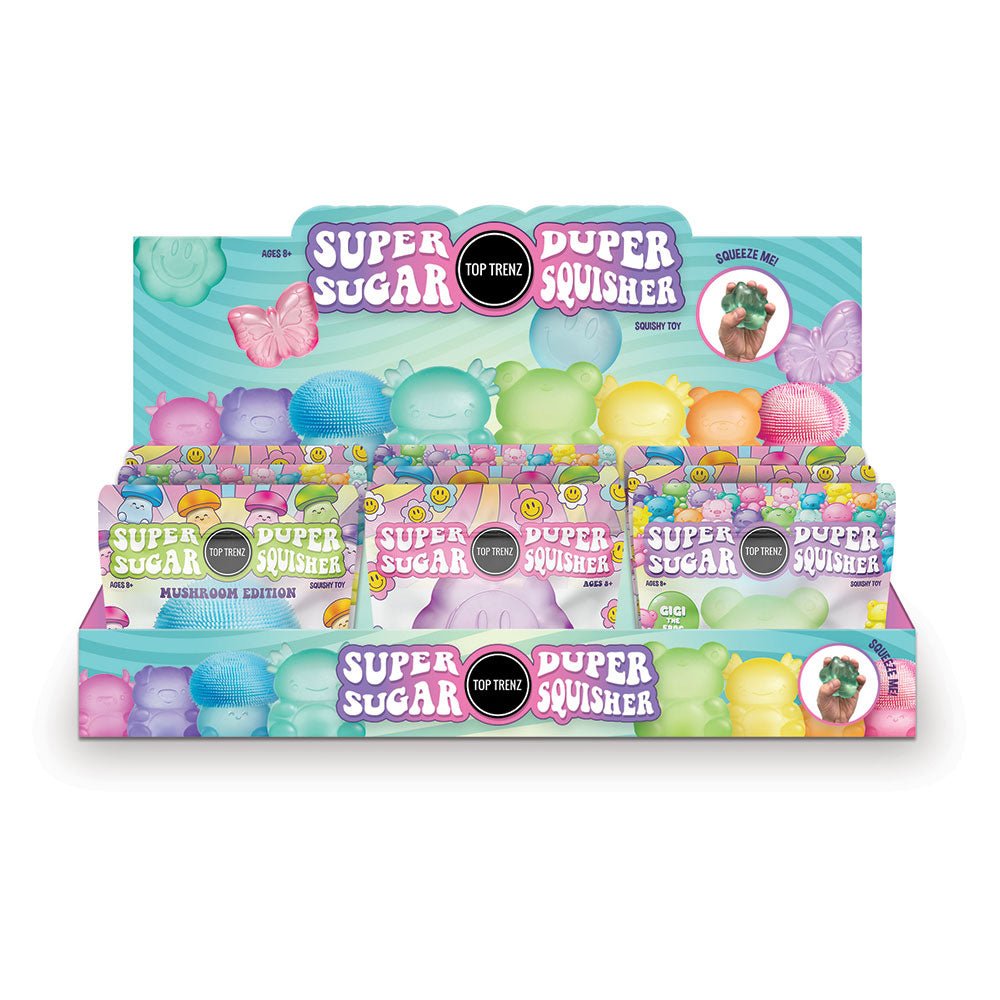 Super Duper Sugar Squishers - Dream Pop 2 Pack Set by Top Trenz at Confetti Gift and Party Tuscaloosa Alabama