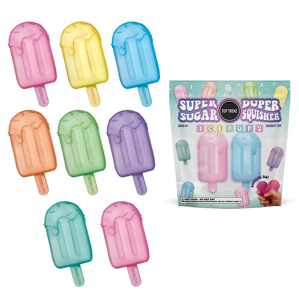 Super Duper Sugar Squishers - Dream Pop 2 Pack Set by Top Trenz at Confetti Gift and Party Tuscaloosa Alabama