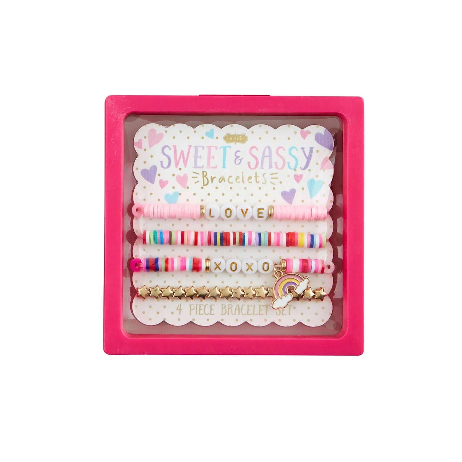 Sweet and Sassy Beaded Bracelet Sets by Mud Pie at Confetti Gift and Party Tuscaloosa Alabama