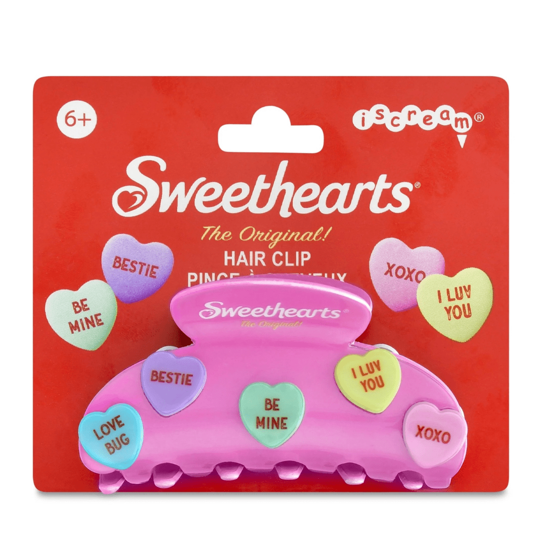 Sweethearts Claw Hair Clip by Iscream at Confetti Gift and Party Tuscaloosa Alabama