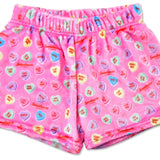 Sweethearts Plush Shorts by Iscream at Confetti Gift and Party Tuscaloosa Alabama