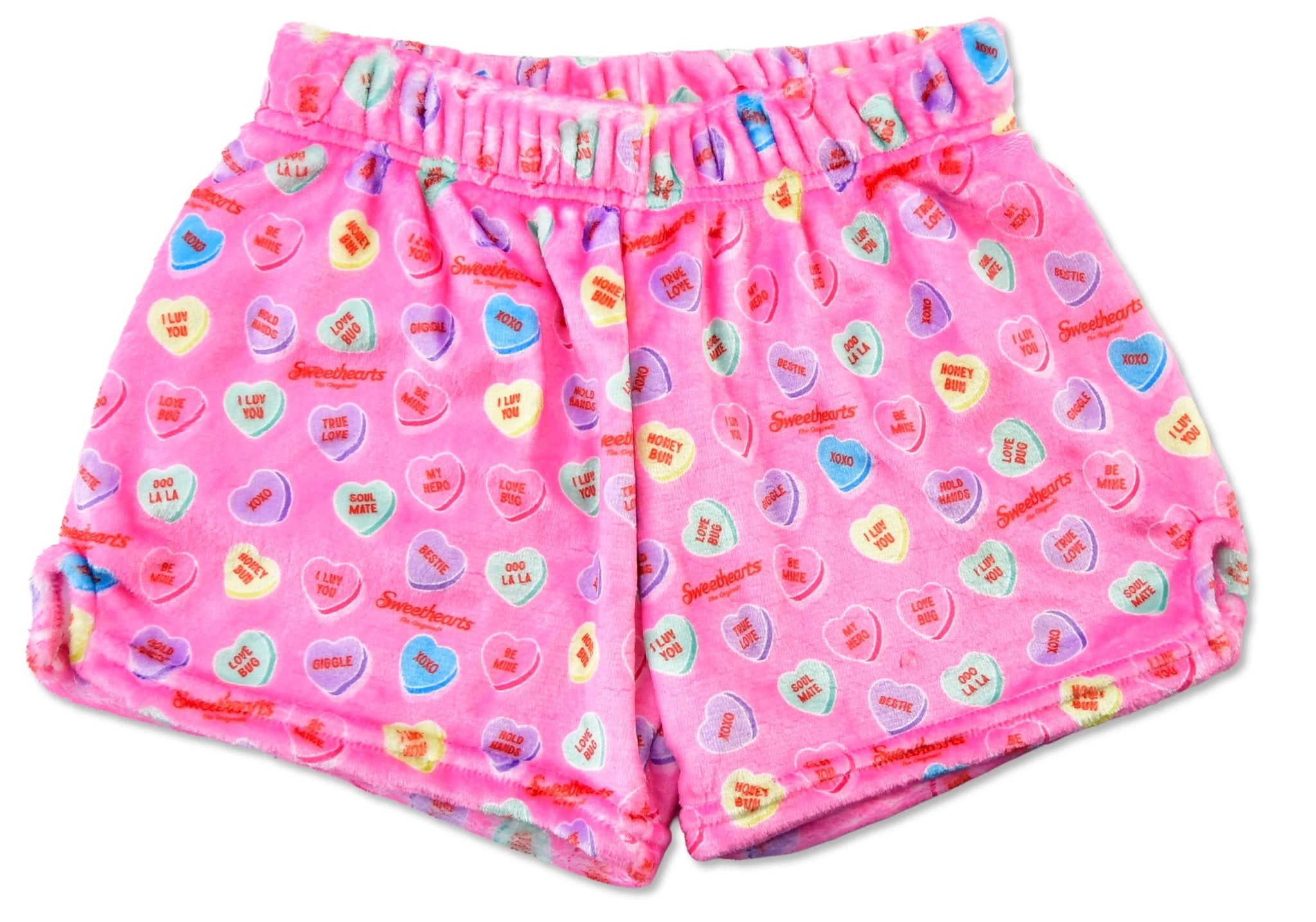 Sweethearts Plush Shorts by Iscream at Confetti Gift and Party Tuscaloosa Alabama