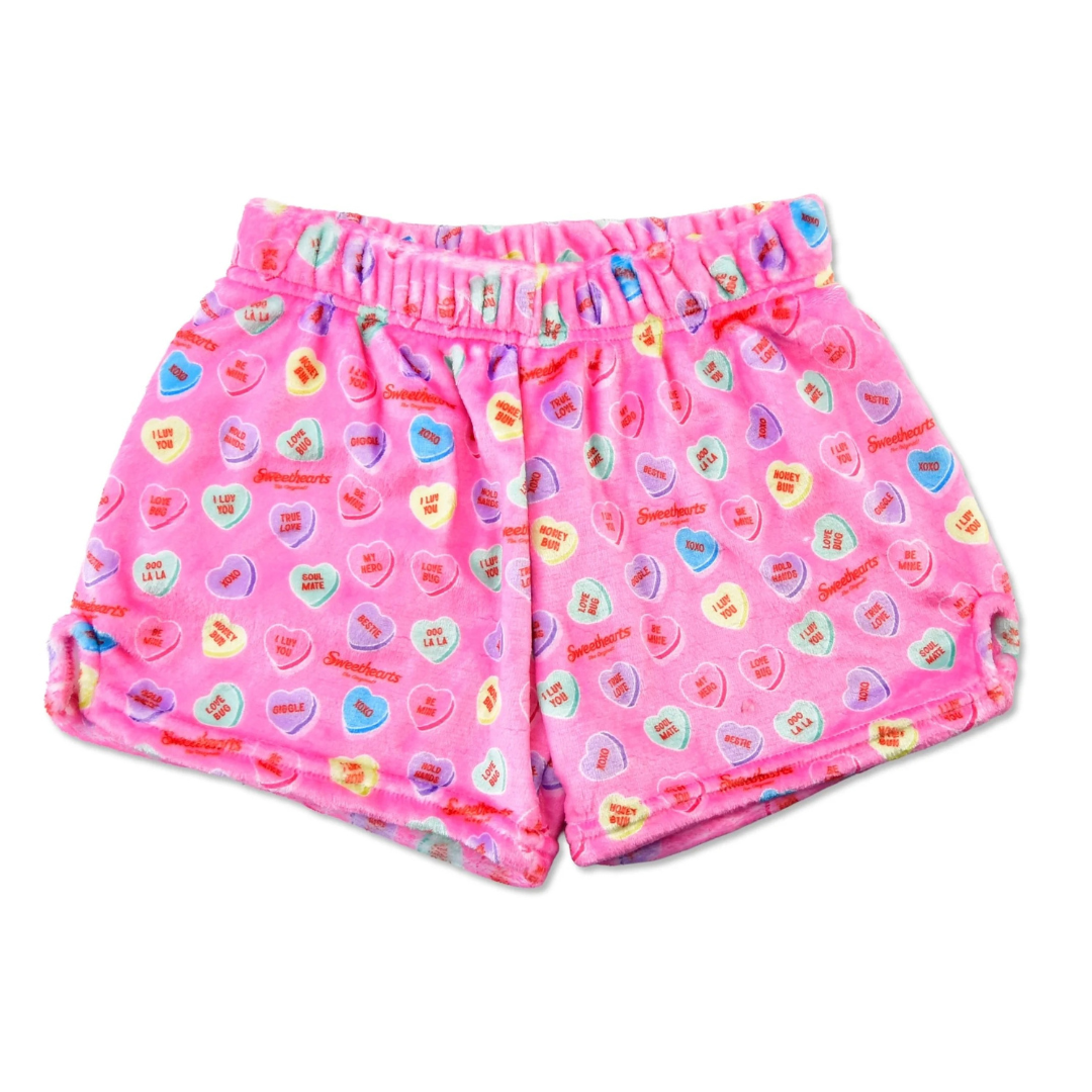 Sweethearts Plush Shorts by Iscream at Confetti Gift and Party Tuscaloosa Alabama