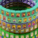 Taylor Elliott Designs - Stretch Bracelet - Enamel w/Small Rectangle Stones - Penelope by Taylor Elliott Designs at Confetti Gift and Party Tuscaloosa Alabama