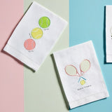 Tennis Stitched Hand Towels by Mud Pie at Confetti Gift and Party