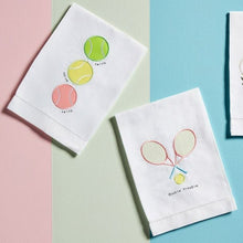  Tennis Stitched Hand Towels by Mud Pie at Confetti Gift and Party