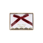 Thanksgiving Velvet Bow Placecards by Meri Meri at Confetti Gift and Party