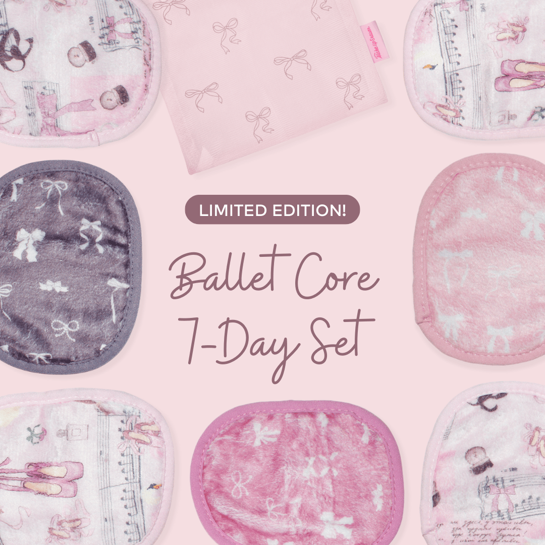 The Original MakeUp Eraser - Ballet Core MakeUp Eraser 7 - Day Set | Bonus Pointe Shoe Case by The Original MakeUp Eraser at Confetti Gift and Party Tuscaloosa Alabama