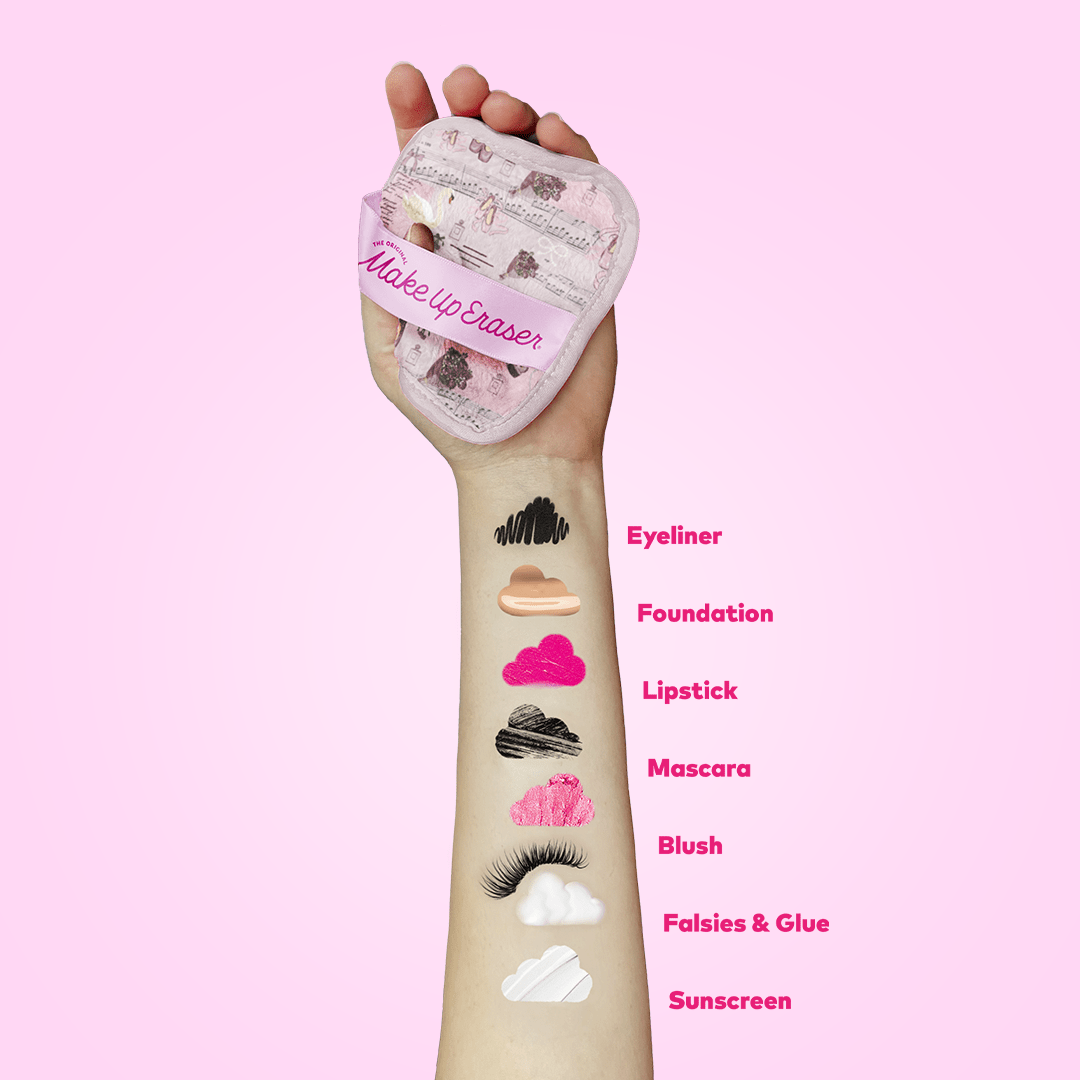 The Original MakeUp Eraser - Ballet Core MakeUp Eraser 7 - Day Set | Bonus Pointe Shoe Case by The Original MakeUp Eraser at Confetti Gift and Party Tuscaloosa Alabama