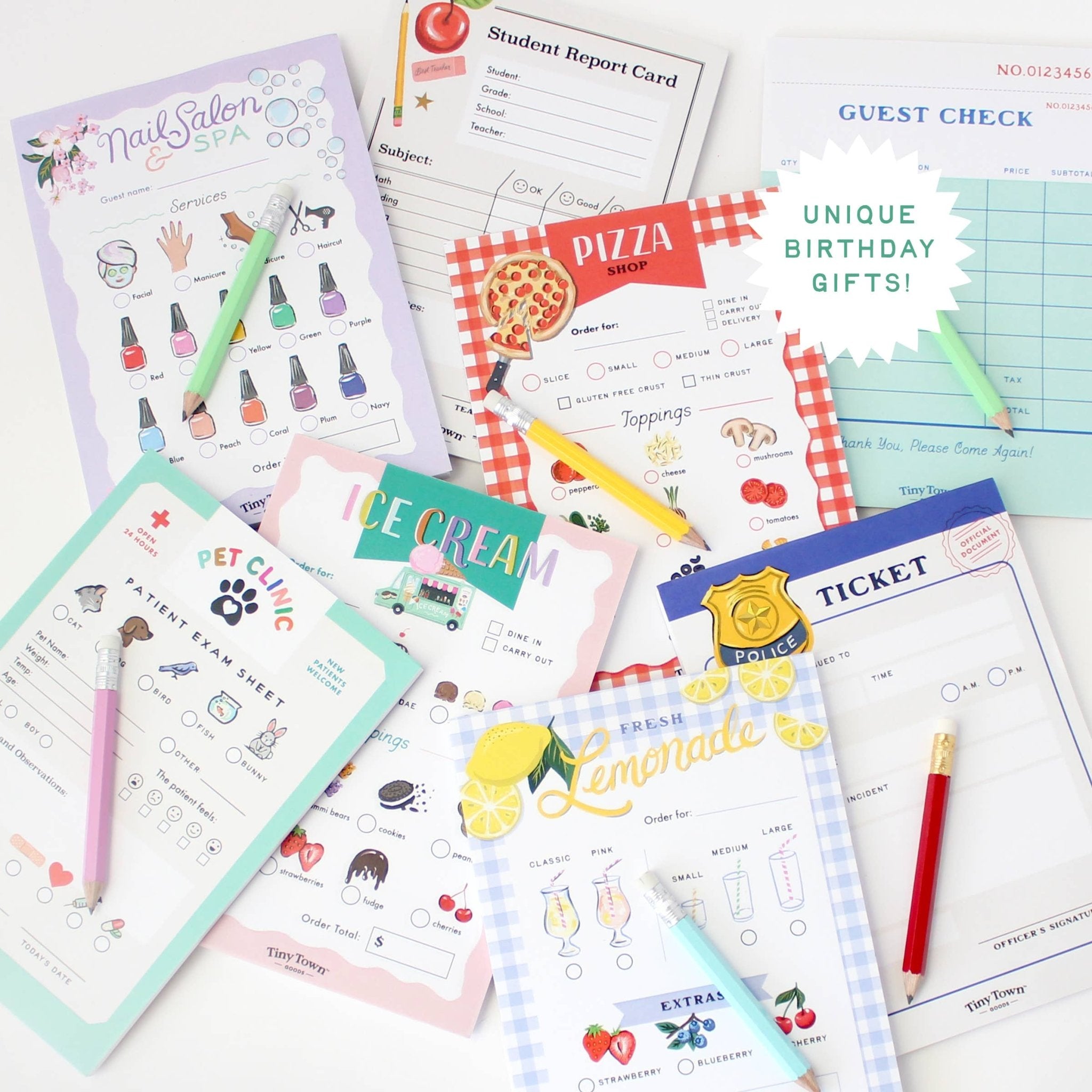 Tiny Town Café Notepad by Inklings Paperie at Confetti Gift and Party Tuscaloosa Alabama