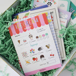 Tiny Town Ice Cream Shop Notepad by Inklings Paperie at Confetti Gift and Party Tuscaloosa Alabama