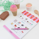 Tiny Town Ice Cream Shop Notepad by Inklings Paperie at Confetti Gift and Party Tuscaloosa Alabama