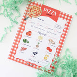 Tiny Town Pizza Shop Notepad by Inklings Paperie at Confetti Gift and Party Tuscaloosa Alabama