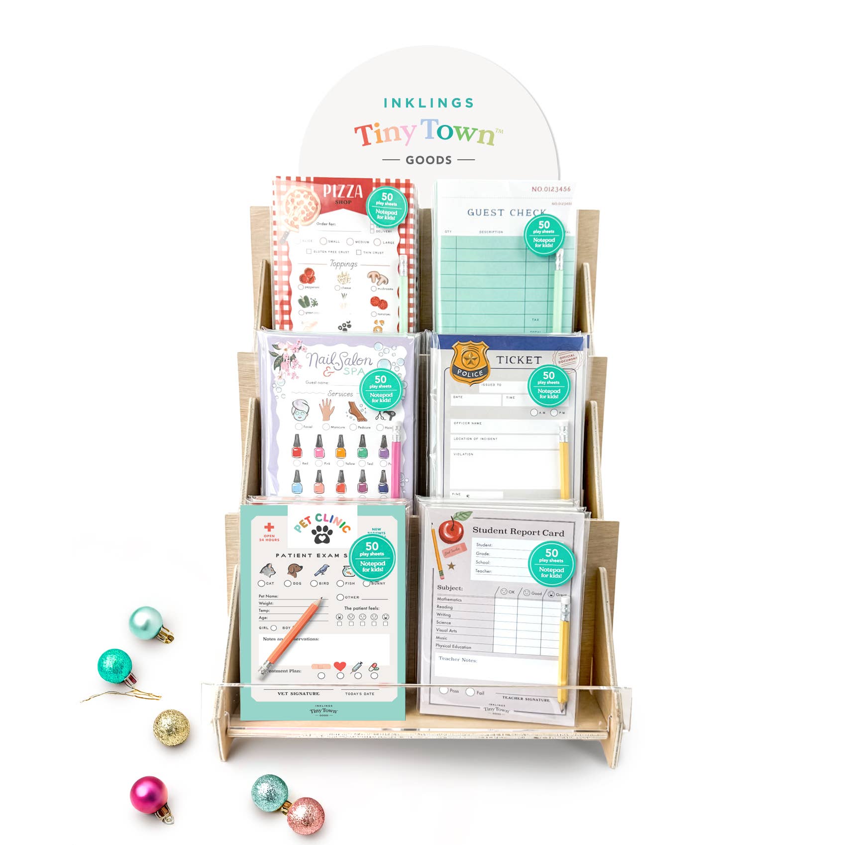 Tiny Town Salon & Spa Notepad by Inklings Paperie at Confetti Gift and Party Tuscaloosa Alabama