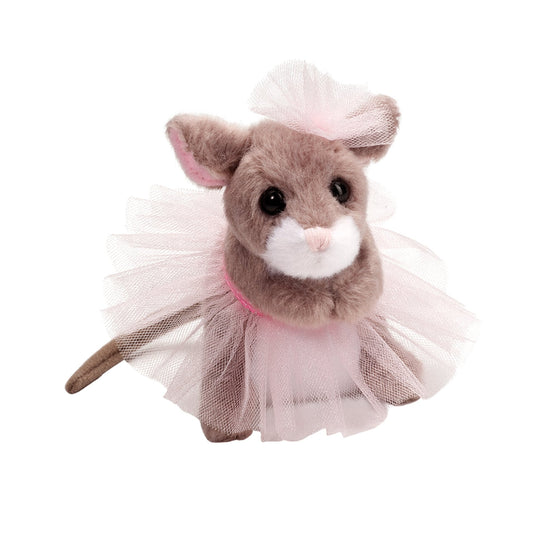 Tippy Toe Mouse With Pink Tutu by Douglas Toys at Confetti Gift and Party