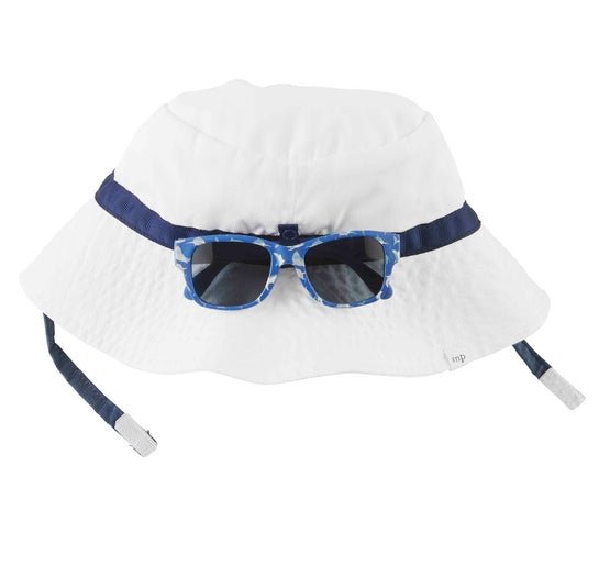 Toddler Hat and Sunglasses Set by Mud Pie at Confetti Gift and Party Tuscaloosa Alabama