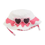 Toddler Scallop Hat and Sunglasses Set by Mud Pie at Confetti Gift and Party Tuscaloosa Alabama