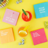 Too Old For TikTok - Colorful Cocktail Napkins by Chez Gagné at Confetti Gift and Party Tuscaloosa Alabama