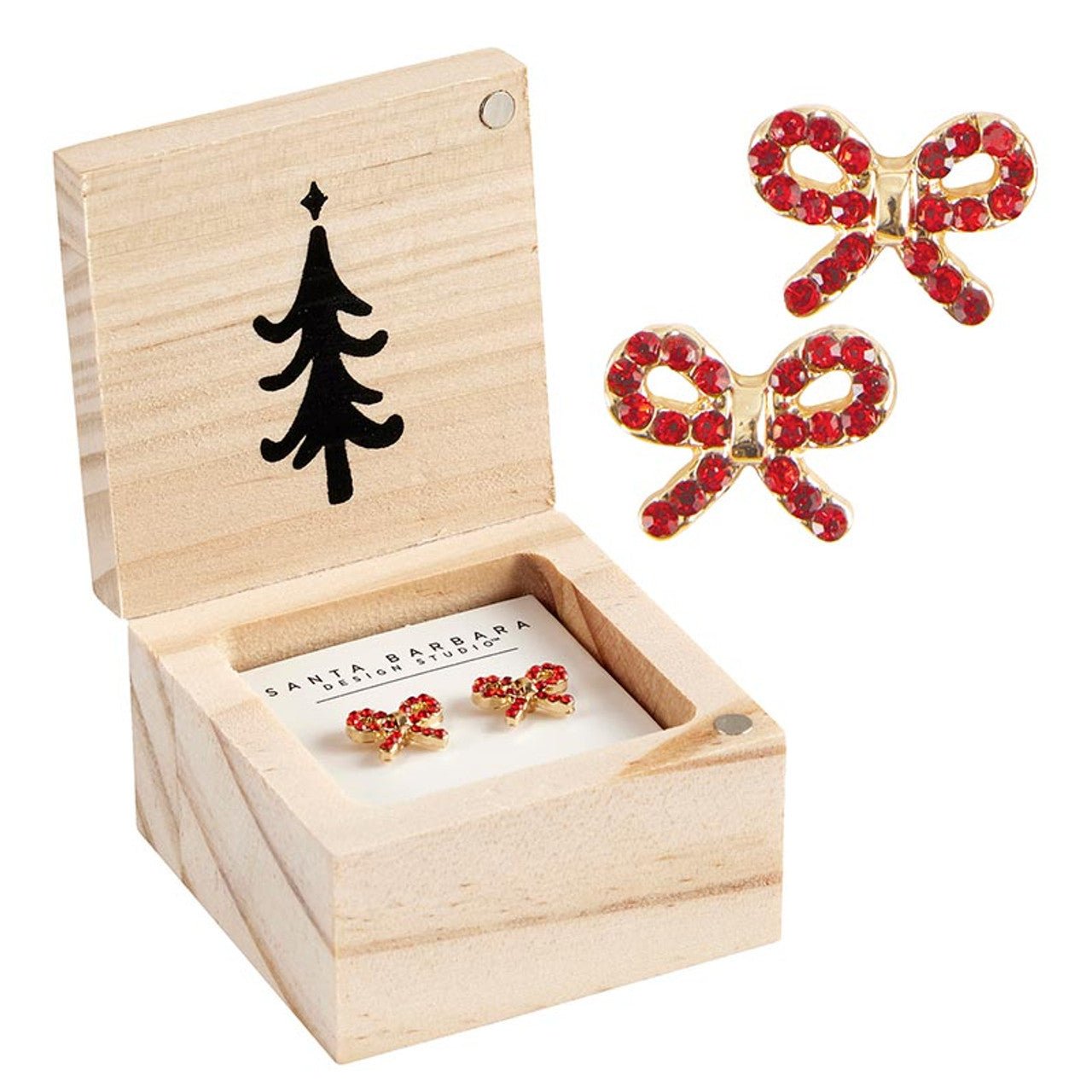 Treasure Box Earrings - Winter Wonderland by Santa Barbara Design Studio at Confetti Gift and Party