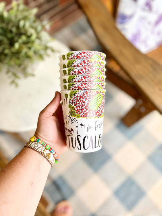 Tuscaloosa Reusable Cups by Happy By Rachel, LLC at Confetti Gift and Party