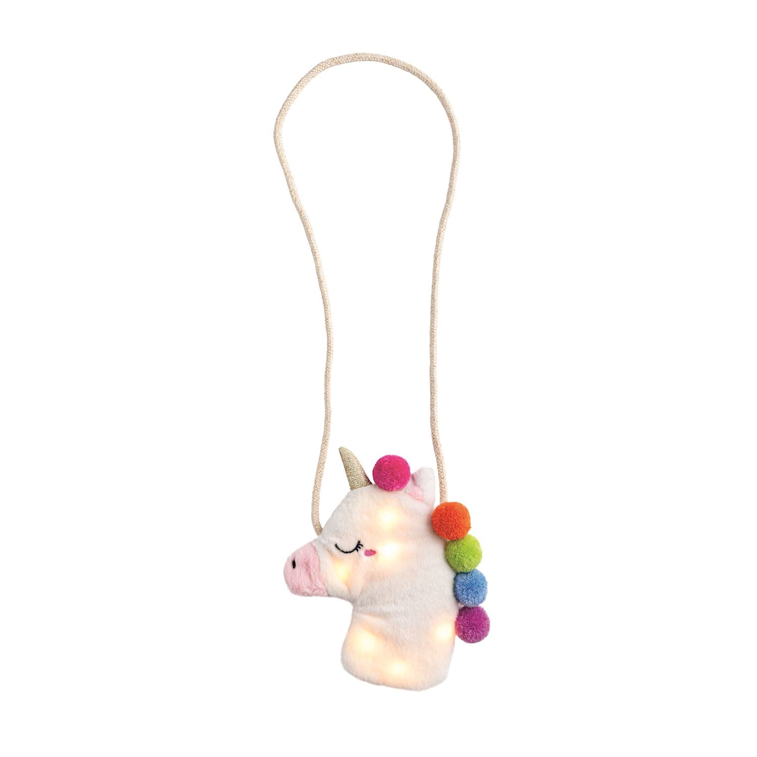 unicorn light up purse for girls