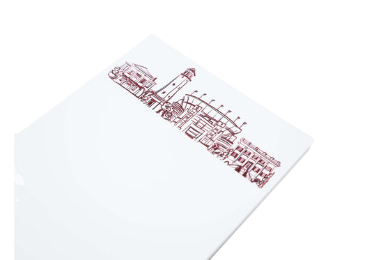 University of Alabama Campus Skyline Notepad by Two Funny Girls at Confetti Gift and Party