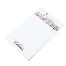  University of Alabama Campus Skyline Notepad by Two Funny Girls at Confetti Gift and Party