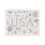 USA Coloring Activity Placemat (24 ct) by My Mind’s Eye at Confetti Gift and Party Tuscaloosa Alabama