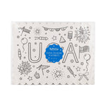 USA Coloring Activity Placemat (24 ct) by My Mind’s Eye at Confetti Gift and Party Tuscaloosa Alabama