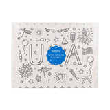 USA Coloring Activity Placemat (24 ct) by My Mind’s Eye at Confetti Gift and Party Tuscaloosa Alabama