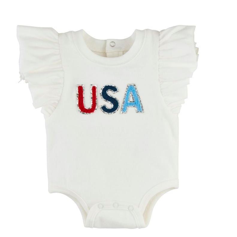 USA Sparkle Crawlers by Mud Pie at Confetti Gift and Party Tuscaloosa Alabama
