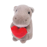 Valentine Hippo with Heart by Douglas Toys at Confetti Gift and Party Tuscaloosa Alabama
