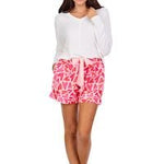 Valentine Pajama Shorts by Mud Pie at Confetti Gift and Party Tuscaloosa Alabama