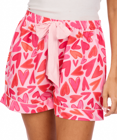 Valentine Pajama Shorts by Mud Pie at Confetti Gift and Party Tuscaloosa Alabama