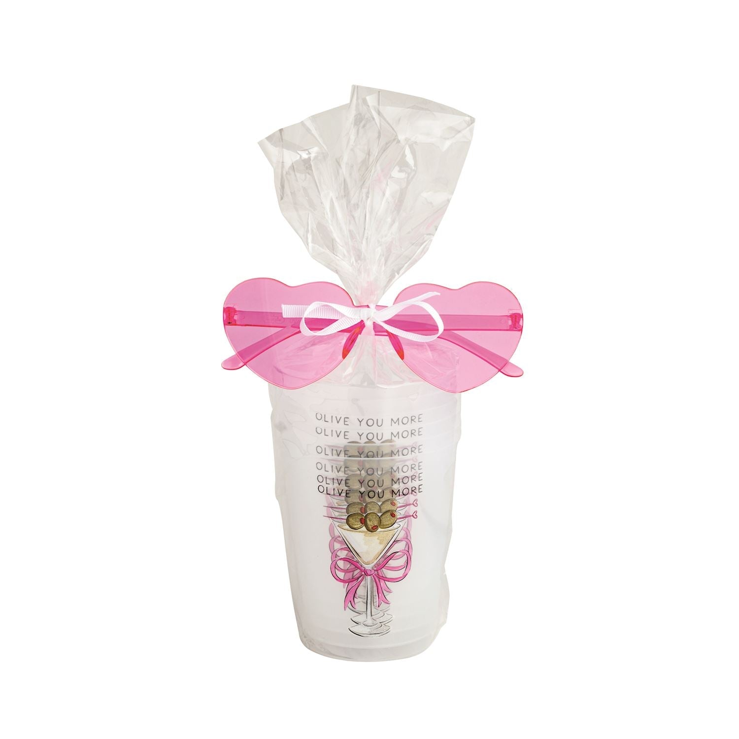 Valentine's Party Cups and Glasses set by Mud Pie at Confetti Gift and Party Tuscaloosa Alabama