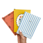 Vintage Borders Notebook - Coral by Punch Studio at Confetti Gift and Party Tuscaloosa Alabama