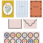Vintage Borders Stationary - Note Cards & Envelopes by Punch Studio at Confetti Gift and Party Tuscaloosa Alabama