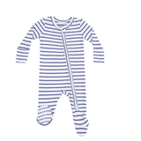Vintage Navy Stripe 2 Way Zipper Footie by Angel Dear at Confetti Gift and Party Tuscaloosa Alabama