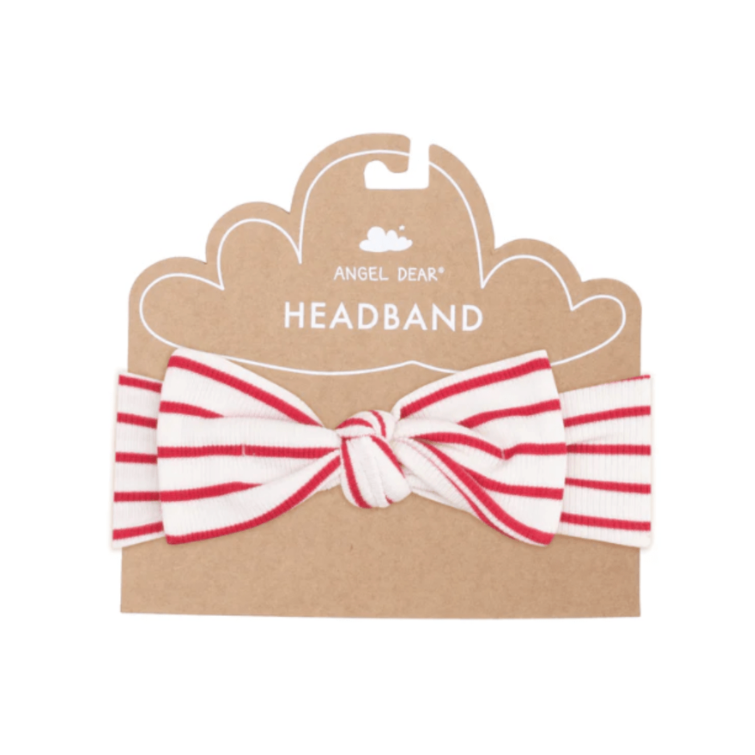 Vintage Red Stripe Knot Headband by Angel Dear at Confetti Gift and Party Tuscaloosa Alabama