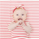 Vintage Red Stripe Knot Headband by Angel Dear at Confetti Gift and Party Tuscaloosa Alabama