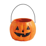 Orange Pumpkin Mini Treat Bucket