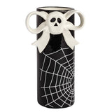 Skull Bow Stem Vase