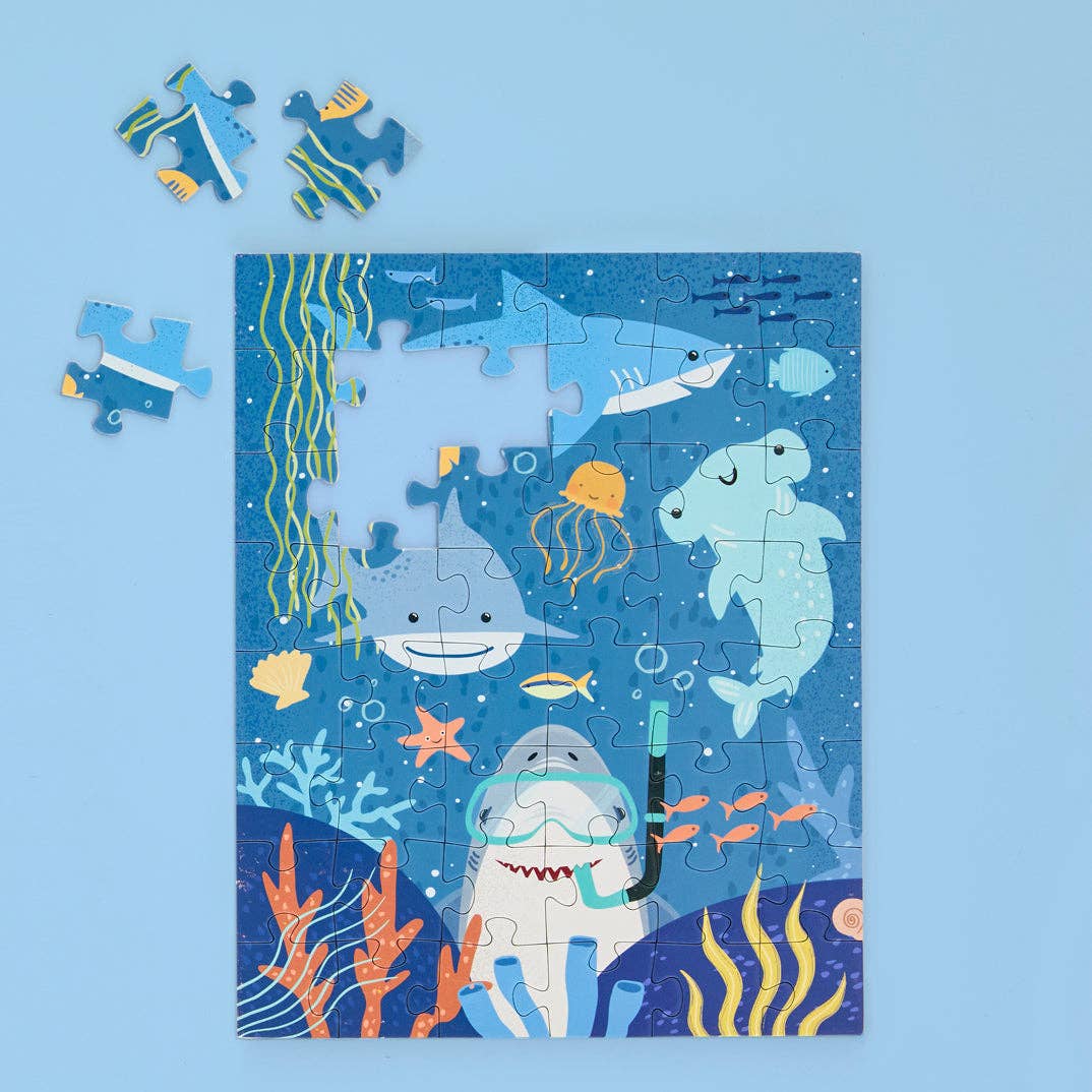 WerkShoppe - Shark Tank 48 Piece Puzzle Snax by WerkShoppe at Confetti Gift and Party Tuscaloosa Alabama