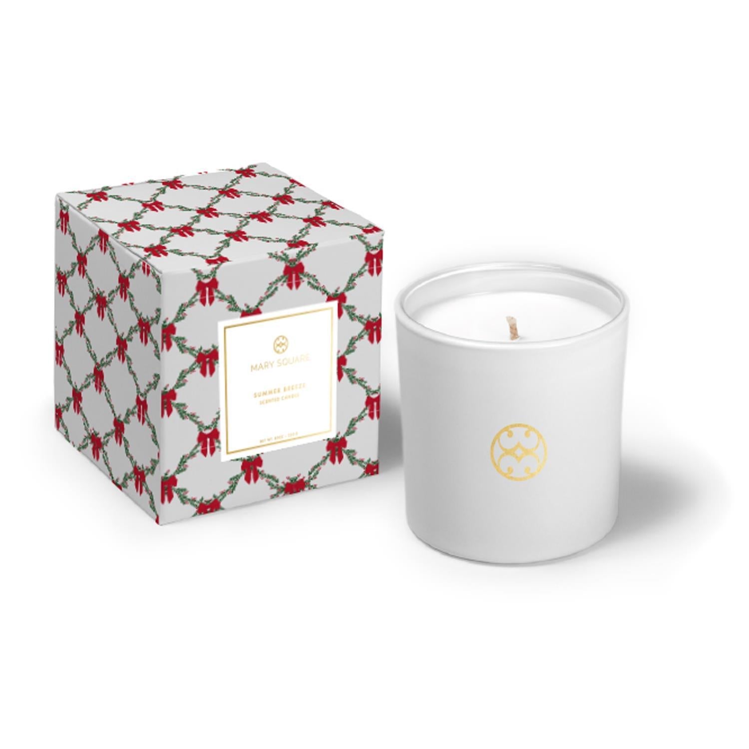 Whispering Pines Boxed Candle – Holiday Trellis by Mary Square at Confetti Gift and Party Tuscaloosa Alabama
