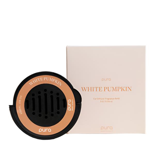 White Pumpkin Pura Car Diffuser Refill by Pura Scents at Confetti Gift and Party Tuscaloosa Alabama