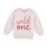 Wild One Lightweight Sweatshirt by Mud Pie at Confetti Gift and Party Tuscaloosa Alabama